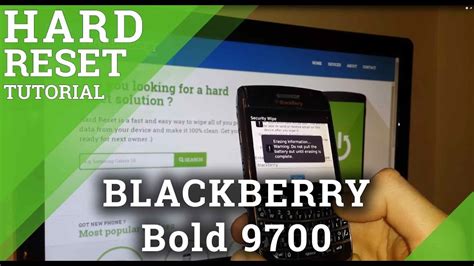 blackberry bold 9700 hard factory reset Kindle Editon