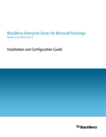 blackberry enterprise server express installation guide Kindle Editon