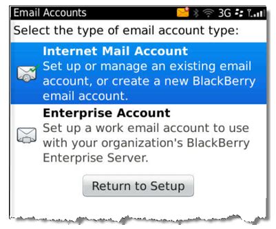 blackberry internet service website email accounts edit Epub