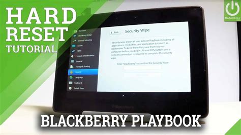 blackberry playbook manual reset Doc