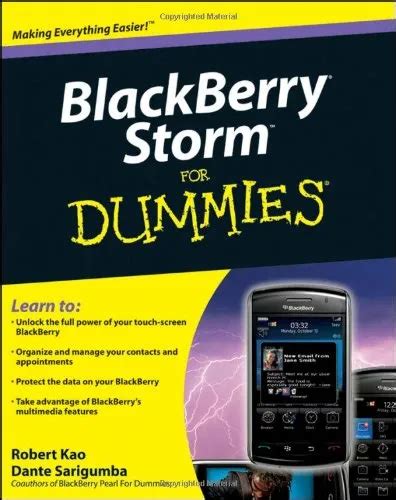 blackberry storm guide book PDF