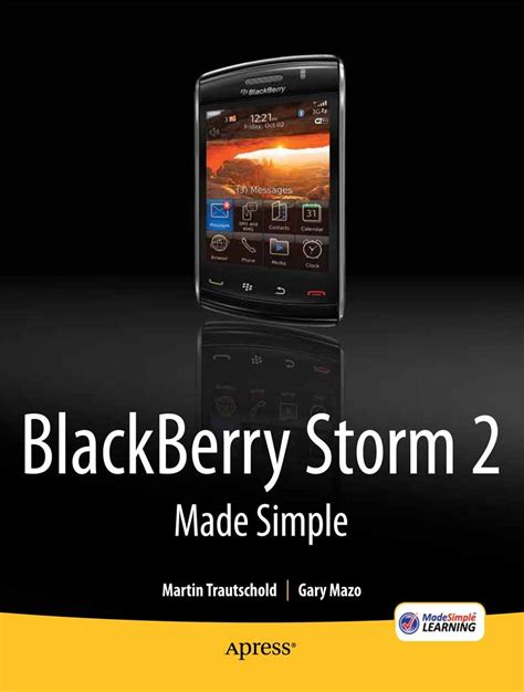 blackberry storm tmobile service book Reader