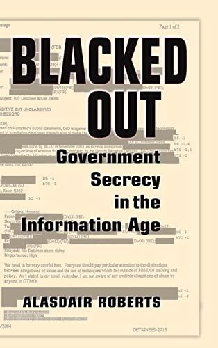 blacked out government secrecy in the information age PDF