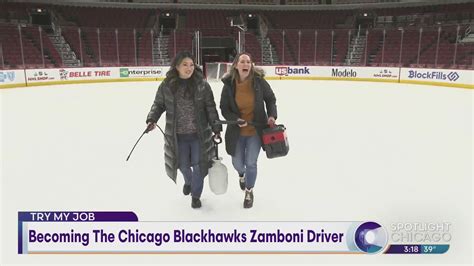 blackhawks zamboni driver Reader