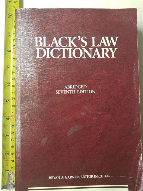 blacks law dictionary 7th edition Kindle Editon