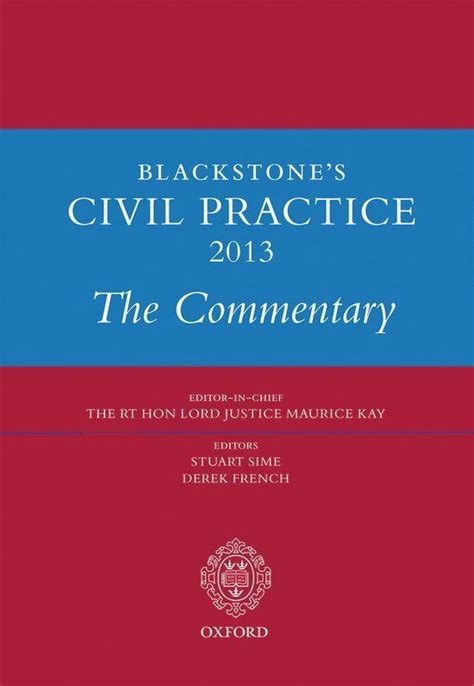 blackstone s civil practice 2013 the commentary blackstone s civil practice 2013 the commentary PDF