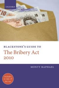 blackstones guide to the bribery act 2010 PDF