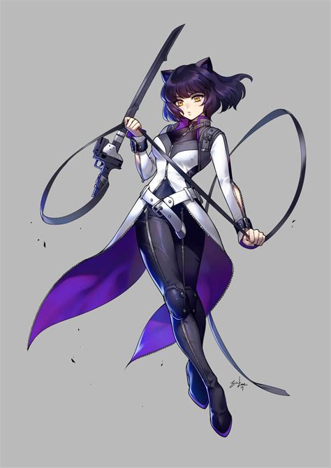 blake rwby weapon