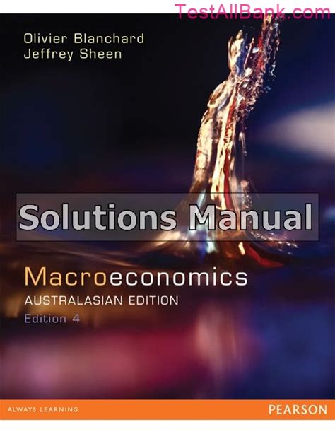 blanchard macroeconomics solutions manual PDF