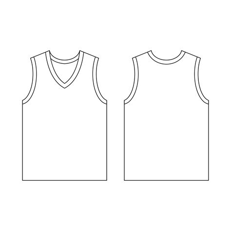 blank basketball jerseys