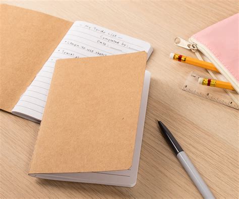 blank writers notebook journal minimalist Reader