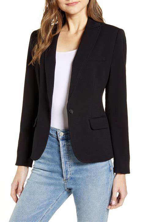 blazer for women black