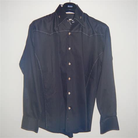 blck dress shirt