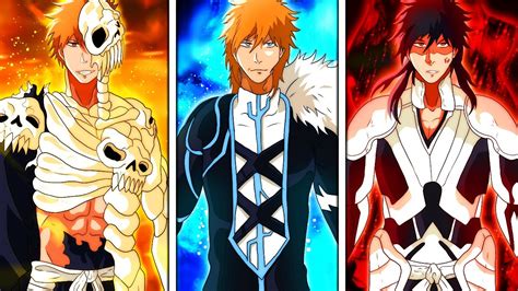 bleach all forms of ichigo