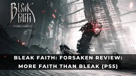 bleak faith ps5 review