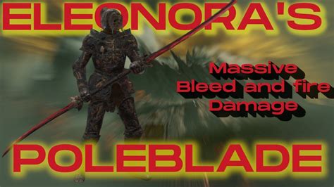 bleed buildup eleonora's poleblade