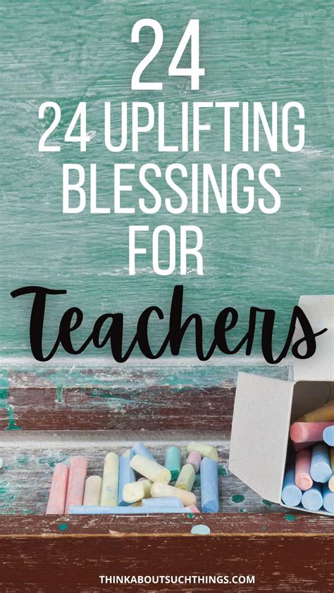 blessings for a 1 teacher Kindle Editon