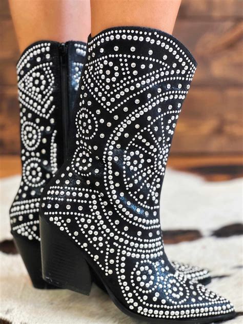 bling western boots