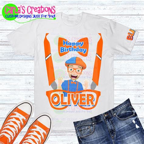 blippi t shirt