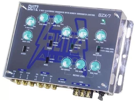 blitz bzx7 car amplifiers owners manual PDF