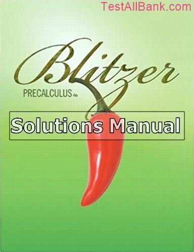 blitzer_precalculus_4th_edition_answers Ebook Kindle Editon