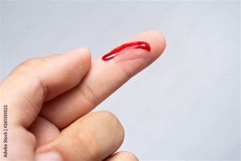 blood finger