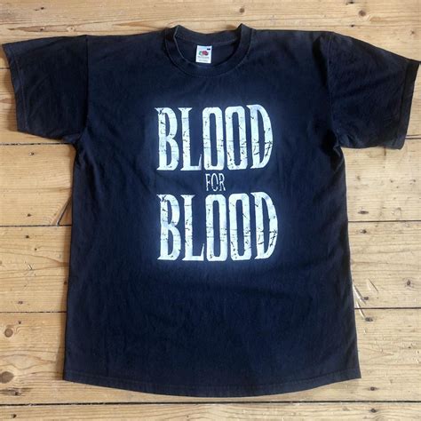 blood for blood shirt