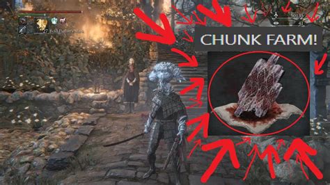 bloodborne blood stone chunk farming