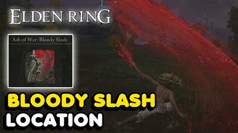 bloody slash ash of war