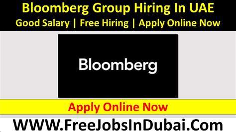 bloomberg dubai jobs