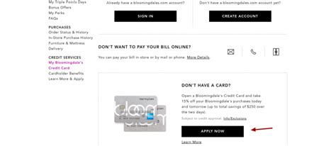 bloomingdale's credit card payment