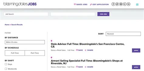 bloomingdales application PDF