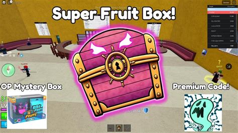 blox fruits mystery fruit box