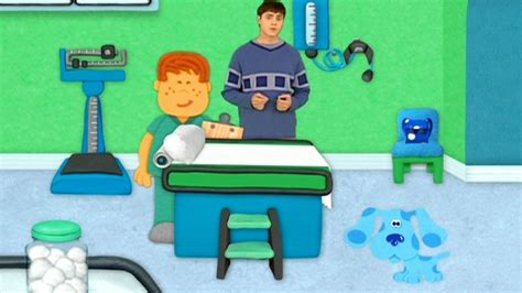 blue's clues blue goes to the doctor