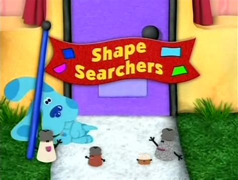 blue's clues shapes searchers