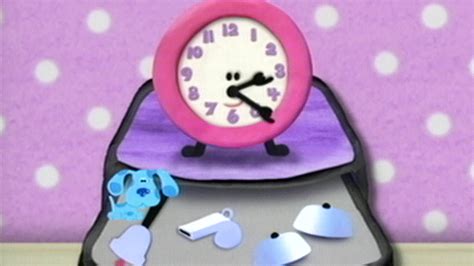 blue's clues what time is it for blue