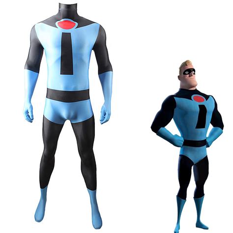 blue Mr. Incredible suit