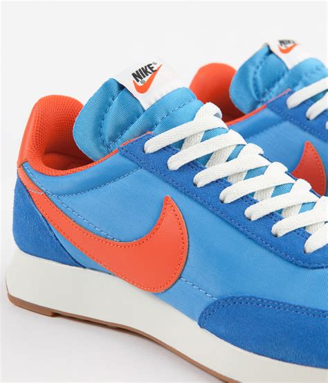 blue and orange nike shoes