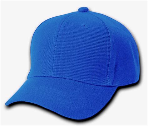 blue baseball cap