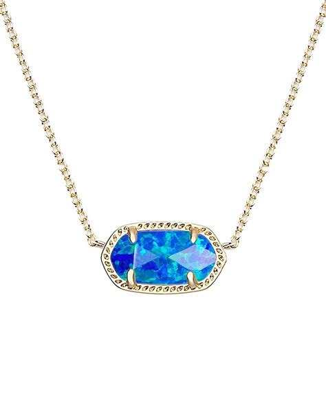 blue kendra scott necklace