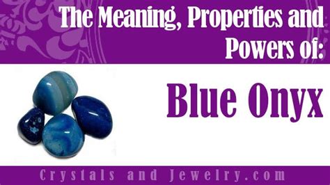 blue onyx stone meaning