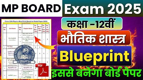 blue print of 12th mp board 2014 Kindle Editon