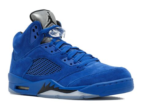 blue retro jordan shoes