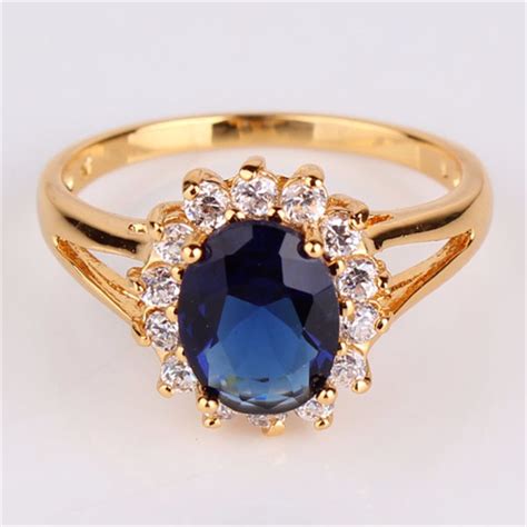 blue stone ring