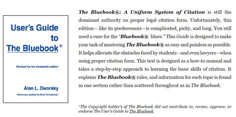 bluebook emphasis added