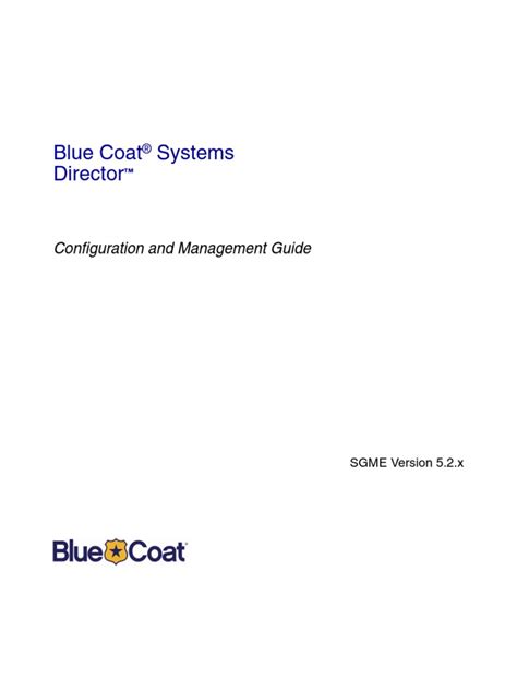 bluecoat 800 user guide Reader