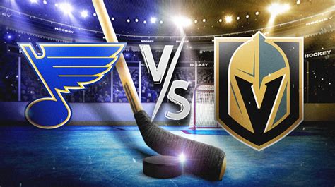 blues vs golden knights