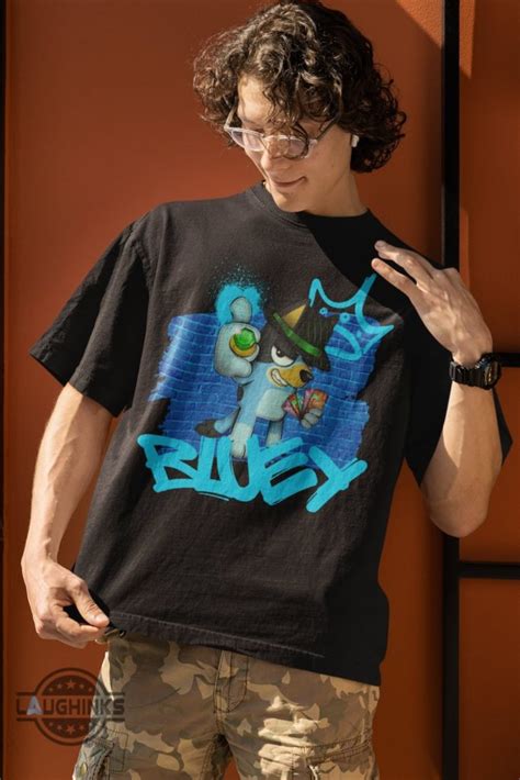 bluey gangster shirt