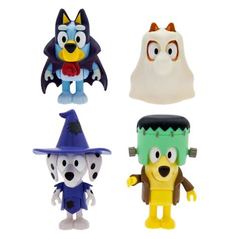 bluey halloween figures