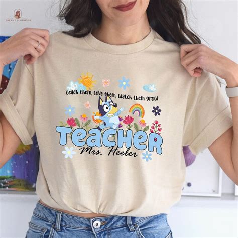 bluey teacher shirt